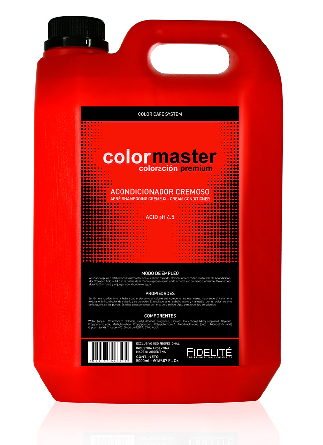 ACONDICIONADOR CREMOSO ÁCIDO PH 4,5 5000ml. Sella las cutículas y acondiciona