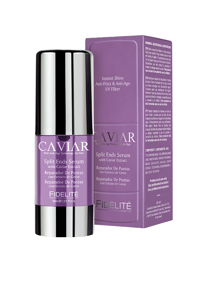 SERUM REPARADOR DE PUNTAS CAVIAR 30ml. Repara las puntas dañadas