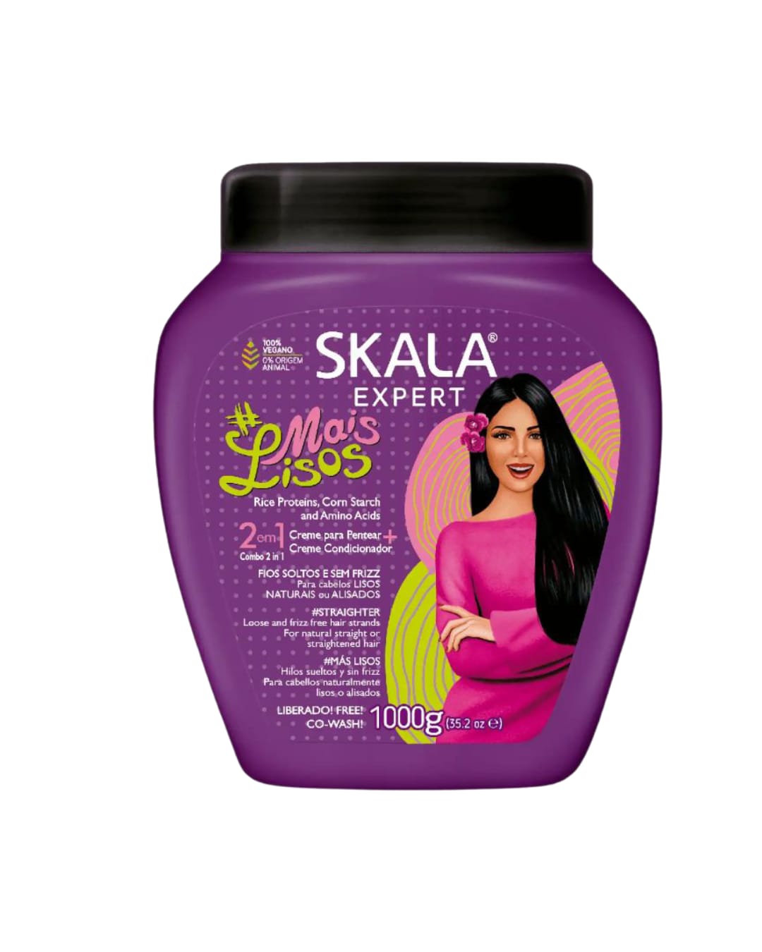 Skala Expert Mascara Más Lisos 2 en 1 x1000gr