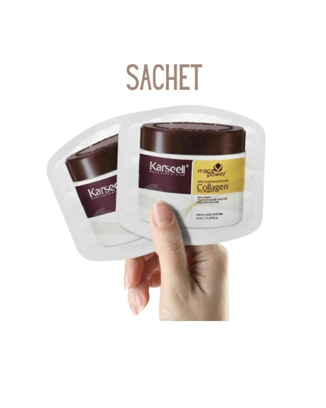 CAJA X 24UN// SACHET TRATAMIENTO CAPILAR REPARADOR X 10 ML