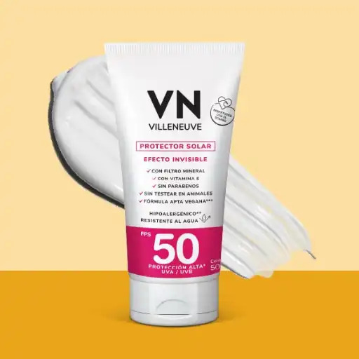 Protector Solar facial invisible FPS 50 Nueva formula – Efecto mate 120ml.