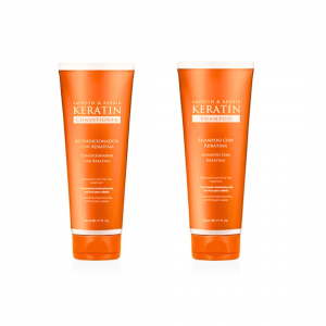 DUO KERATINA - SHAMPOO + ACONDICIONADOR- POMO X230G - FIDELITE